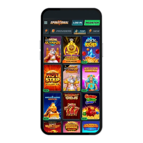 Spinational Casino aplikacja 