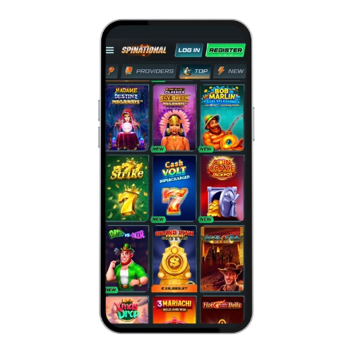  Spinational Casino app